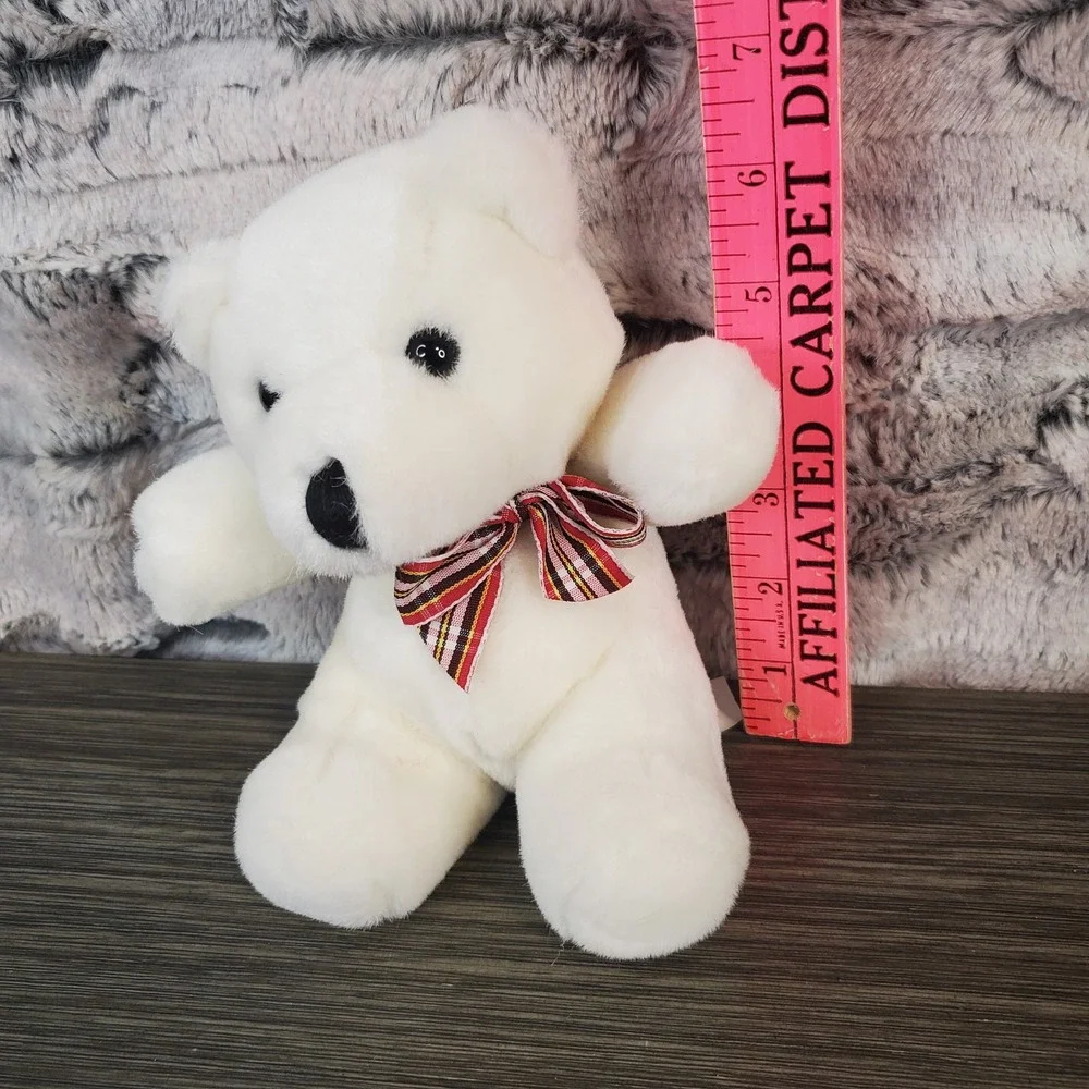 Vtg Chosun White Teddy Bear 6